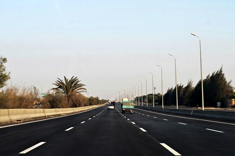 Cairo–Alexandria desert road