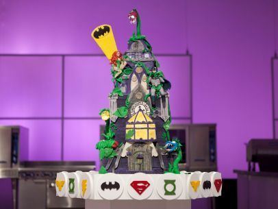 Cake Wars We Talk About the Gotham Inspired Cake Wars Winning Design with the