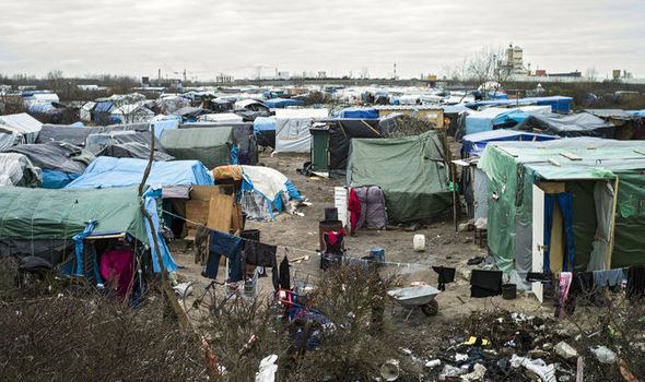 Calais Jungle Calais Jungle Migrant camp Migrants Refugees France Eviction