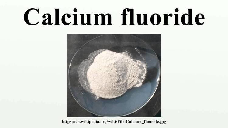 Calcium fluoride Calcium fluoride YouTube