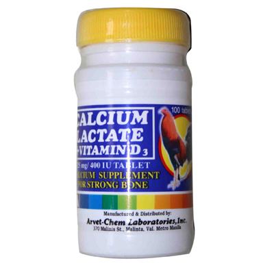 Calcium lactate ARVET CALCIUM LACTATE Gamecock Apparel And Supplies
