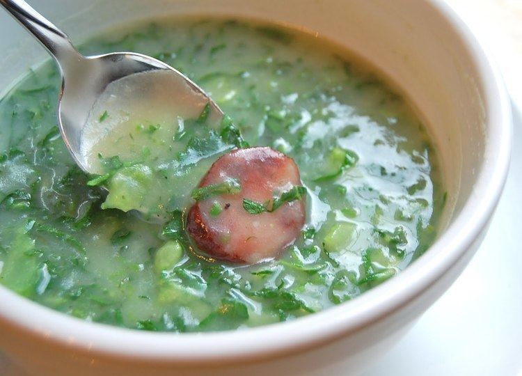 Caldo verde Chef Mommy Caldo Verde Portuguese Green Soup