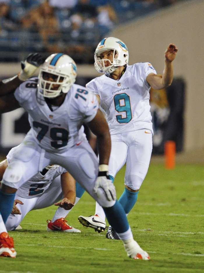 Caleb Sturgis Dolphins cut Dan Carpenter clear way for St Augustine39s