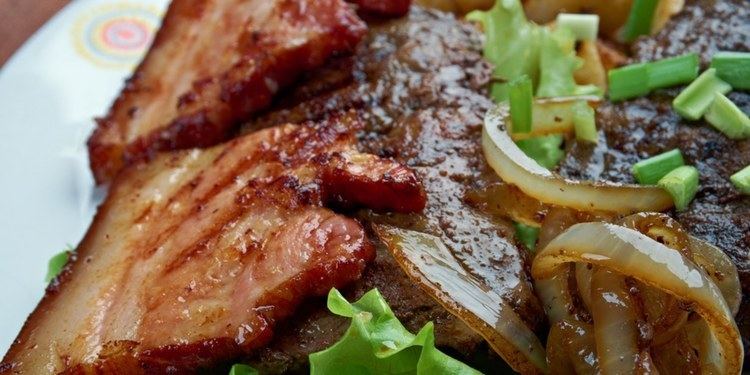 Calf's liver and bacon Calf39s Liver with Bacon and Onions recipe Epicuriouscom