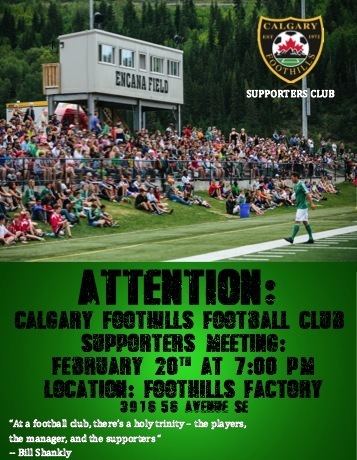 Calgary Foothills F.C. Calgary Foothills hosting first public supporters meeting 660 NEWS