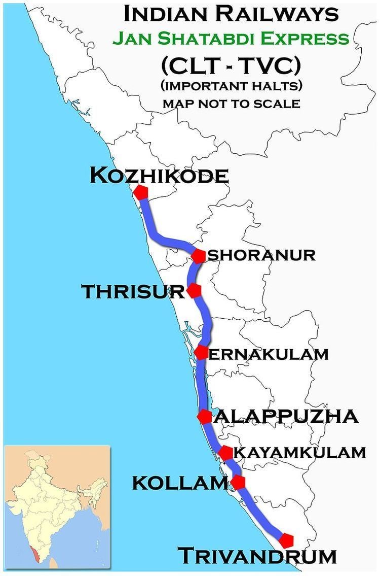 Calicut Jan Shatabdi Express - Alchetron, the free social encyclopedia