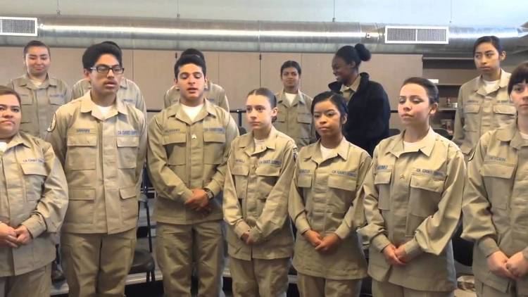 California Cadet Corps CMI Choir Sings California Cadet Corps Hymn YouTube