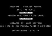 California Pacific Computer Company httpsarchiveorgservicesimgAkalabeth1980Ca