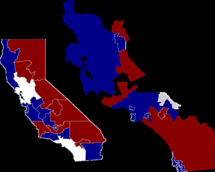 California State Assembly districts