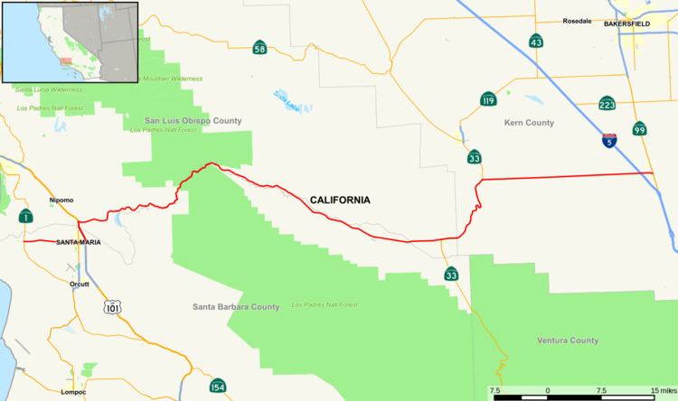 California State Route 166