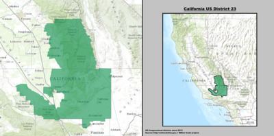 California's 23rd congressional district httpsuploadwikimediaorgwikipediacommonsthu