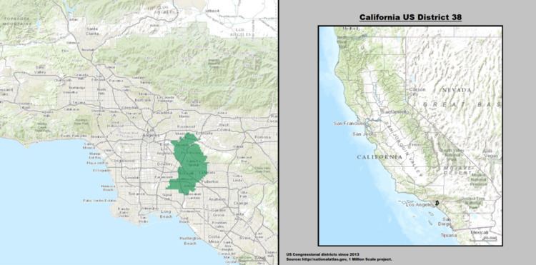 California's 38th congressional district