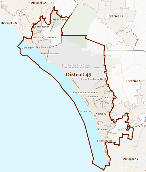 California's 49th congressional district California39s 49th congressional district EN minguoinfo