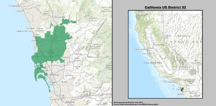 California's 52nd congressional district