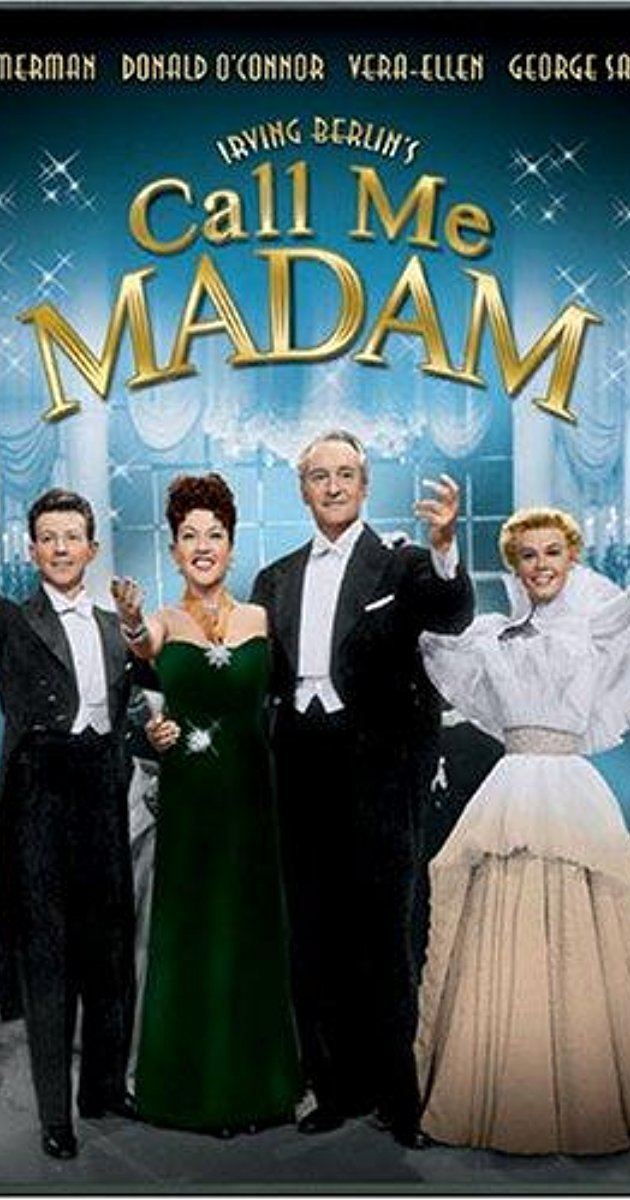 Call Me Madam (film) Call Me Madam 1953 IMDb