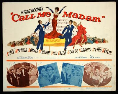 Call Me Madam (film) Merman OConnor Ellen and Sanders stun in Call Me Madam 1953