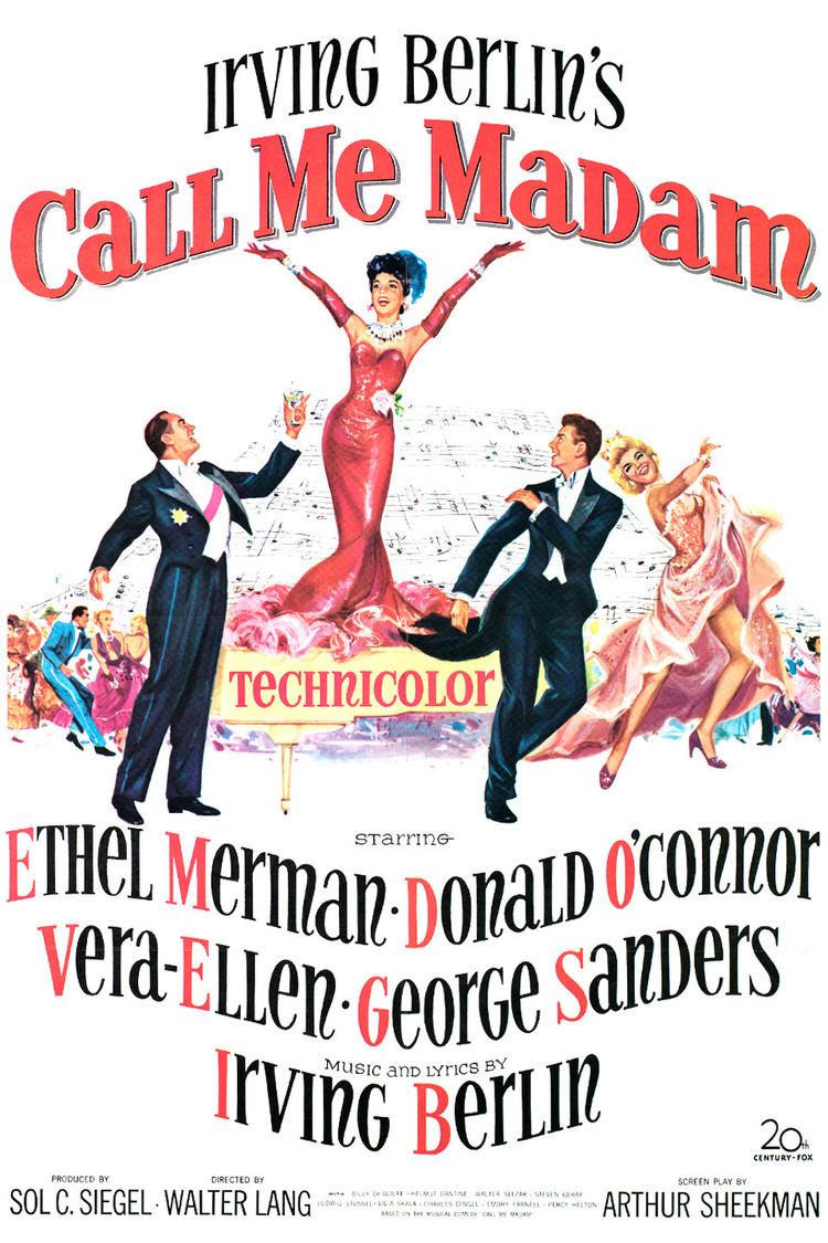 Call Me Madam (film) wwwgstaticcomtvthumbmovieposters41408p41408