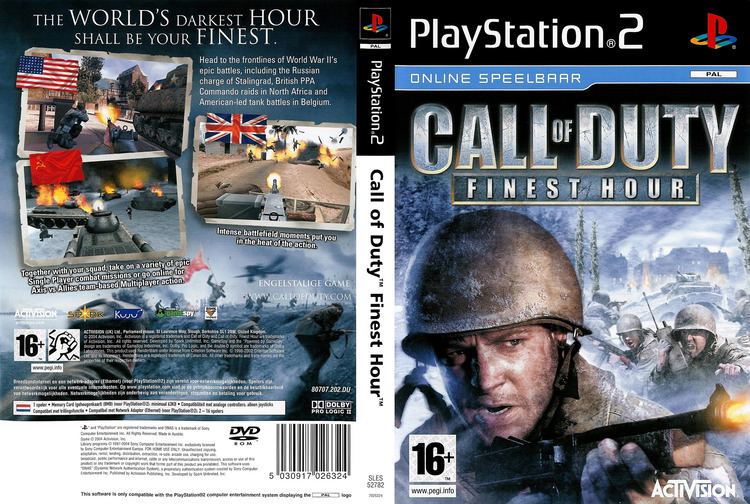 Call of Duty: Finest Hour wwwtheisozonecomimagescoverps21314222811jpg