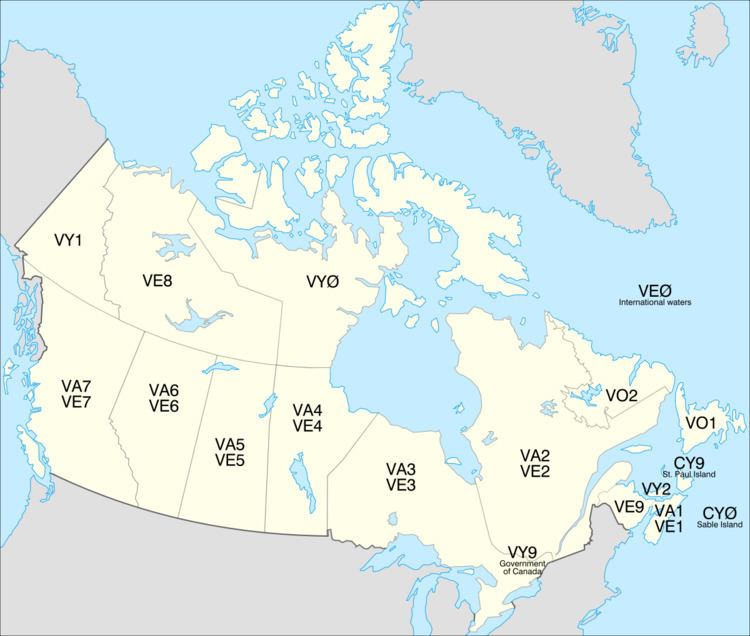 Call signs in Canada