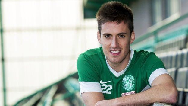 Callum Booth Partick Thistle Hibs Callum Booth makes loan switch to Firhill