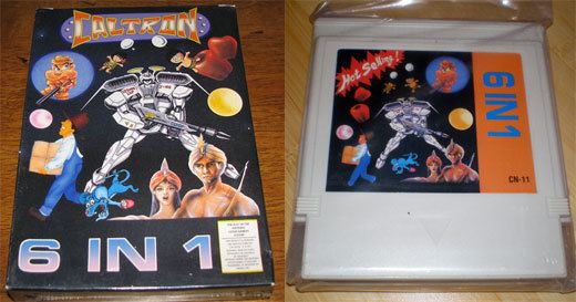 Caltron 6 in 1 11 Rarest NES Games In Order 11 Points
