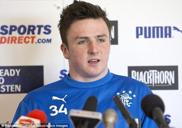 Calum Gallagher Rangers striker Calum Gallagher aiming for more minutes