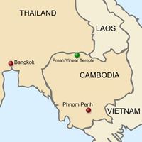 Cambodian–Thai border dispute CambodianThai border dispute Wikipedia