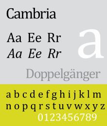 Cambria (typeface) httpsuploadwikimediaorgwikipediacommonsthu