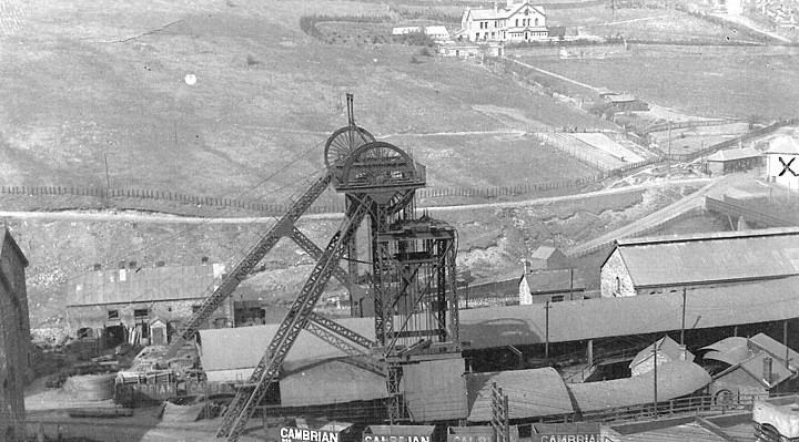 Cambrian Colliery Cambrian Colliery Clydach Vale Nr Tonypandy Rhondda Flickr