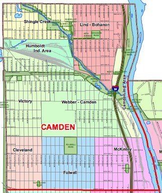 Camden, Minneapolis Minneapolis Camden Community Neighborhood Boundary Signs