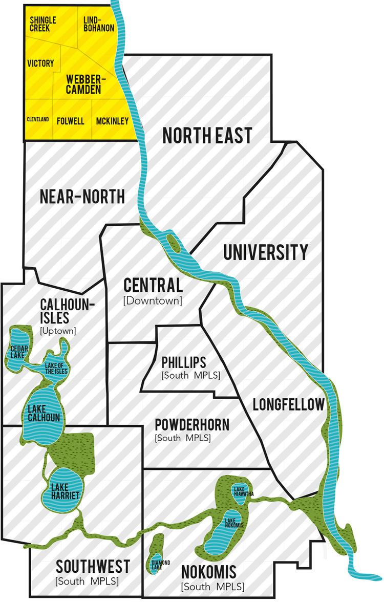 Camden, Minneapolis Minneapolis Neighborhood Maps I MplsRentcom