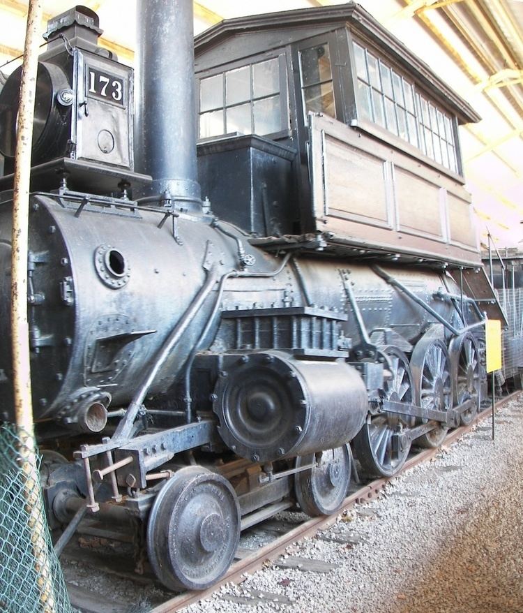 Camelback locomotive