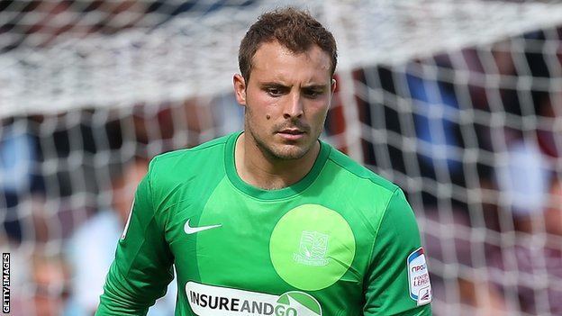 Cameron Belford BBC Sport Accrington Bury keeper Cameron Belford