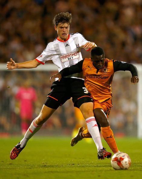 Cameron Burgess Cameron Burgess Photos Fulham v Wolverhampton Wanderers