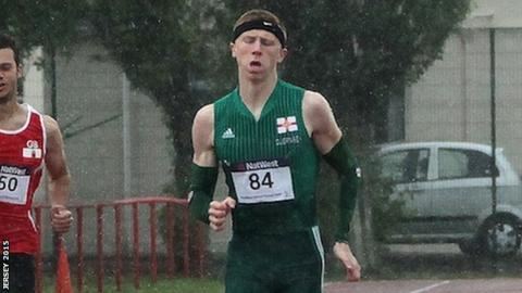 Cameron Chalmers Cameron Chalmers Guernsey 400m runner misses out on World Under20