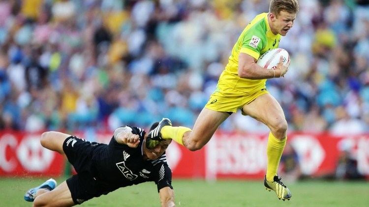 Cameron Clark (rugby union) Speed and step Australias Cameron Clark YouTube