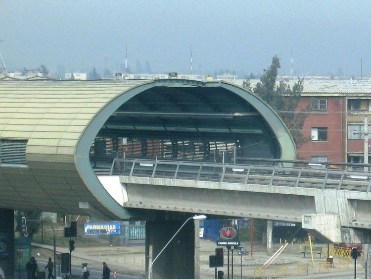 Camino Agrícola metro station