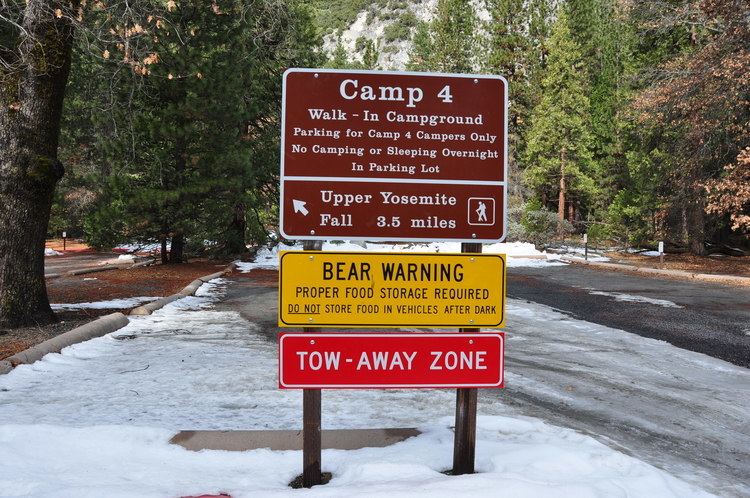 Camp 4 (Yosemite) Camp 4 Photos Diagrams amp Topos SummitPost