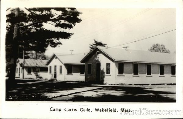Camp Curtis Guild Camp Curtis Guild Wakefield MA Postcard