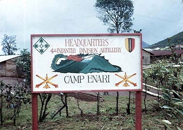 Camp Enari 425 VVN The Story of Camp Enari Home of the 4th Division