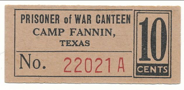 Camp Fannin Camp Fannin Texas USA POW Camp World and Military Notes