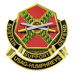 Camp Humphreys Unit Patch