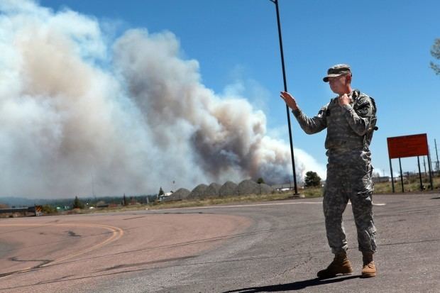 Camp Navajo Camp Navajo Fire azdailysuncom