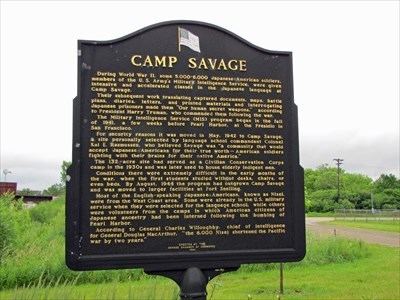 Camp Savage Camp Savage Minnesota Historical Markers on Waymarkingcom