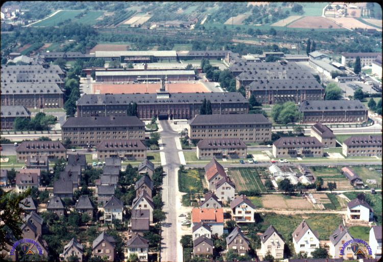 Campbell Barracks USAREUR Aerial Photos Campbell Bks early 1960s