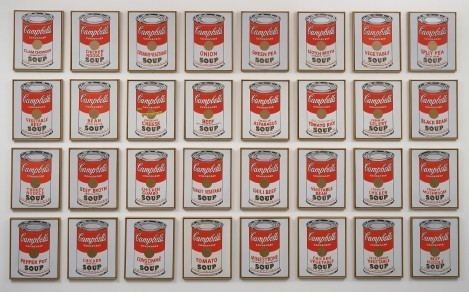 Campbell's Soup Cans MoMA Andy Warhol Campbell39s Soup Cans 1962