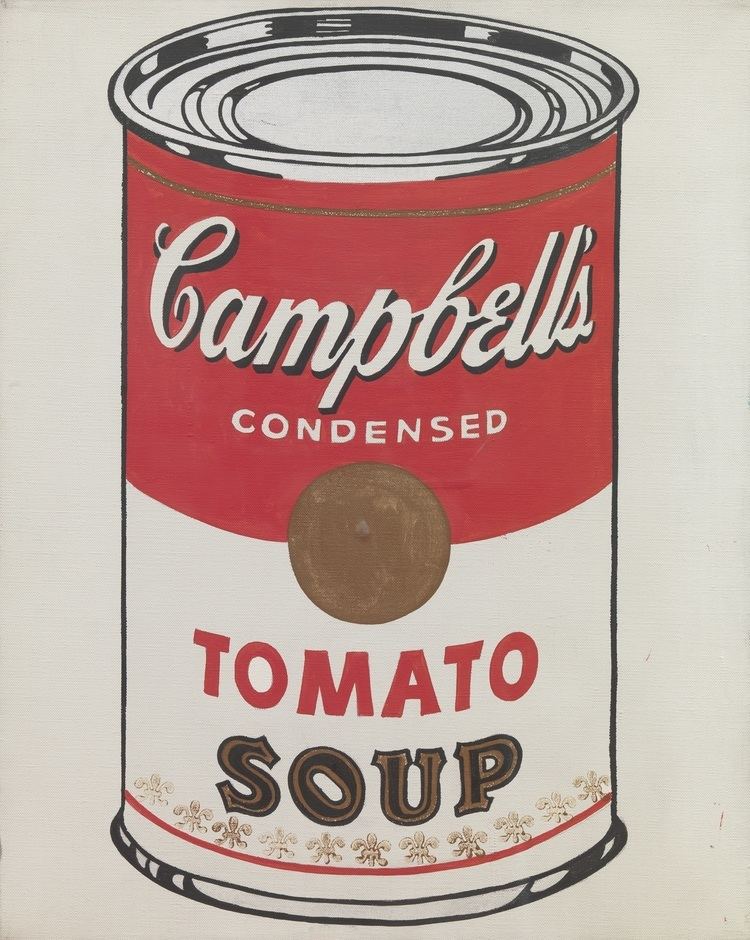 Campbell's Soup Cans Andy Warhol Campbell39s Soup Cans and Other Works 19531967 MoMA
