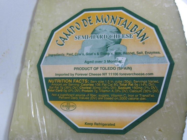 Campo de Montalban Cannundrums Cheese Campo De Montalban