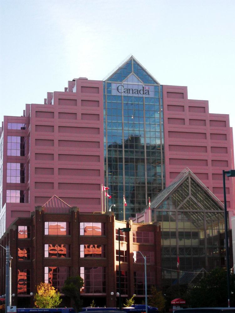Canada Place (Edmonton) Canada Place in Edmonton Red Manifold
