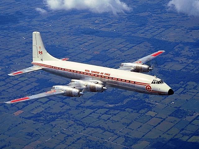 Canadair CL-44 Canadair CL44 amp Yukon pictures technical data history Barrie